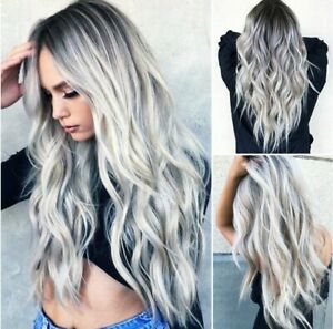 Peruca Ombre White Blonde - Extensii de par București Peruca Ombre White Blonde - Extensii de par București