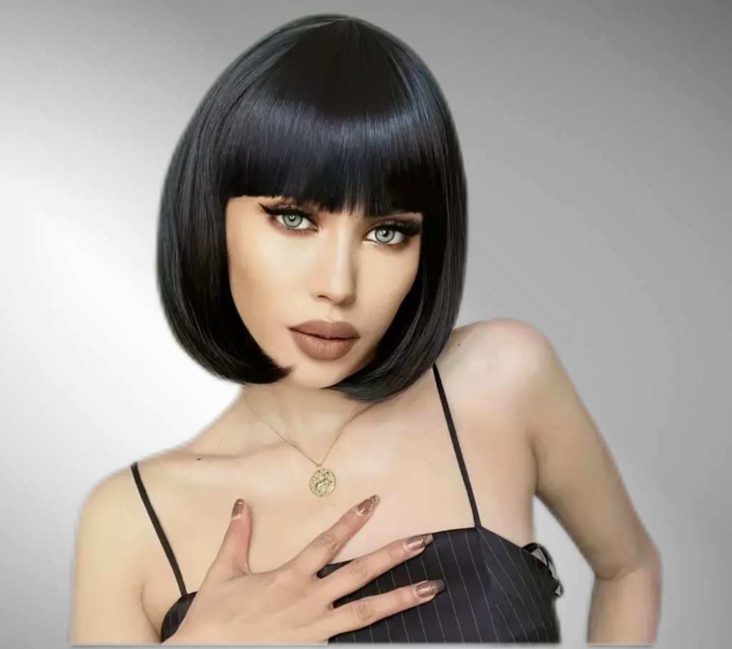 Peruca Bobo Natural Black - Extensii de par București
