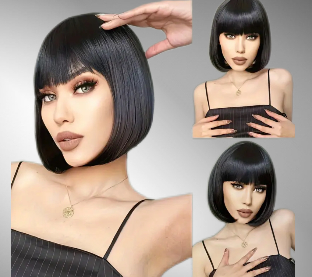 Peruca Bobo Natural Black - Extensii de par București