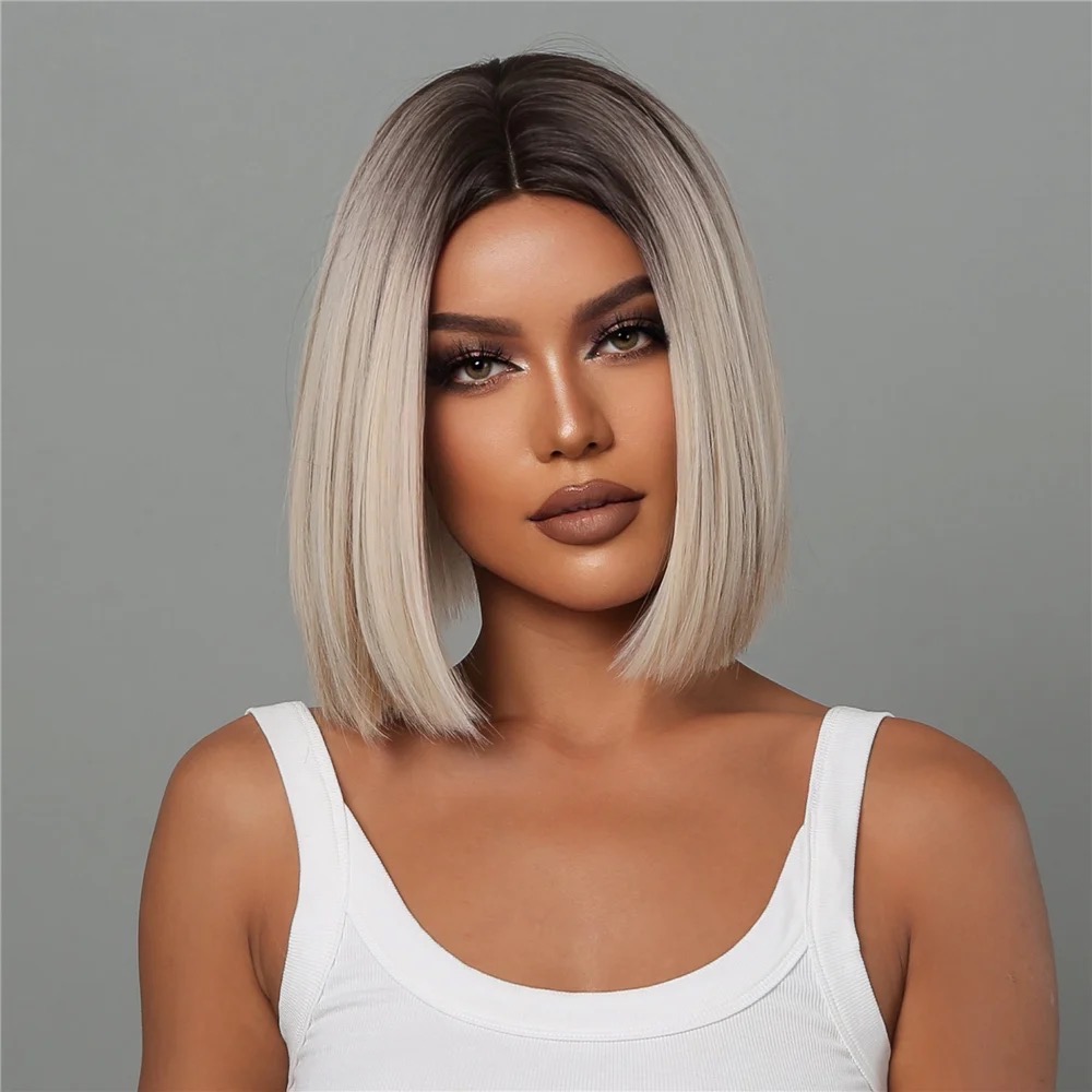 Peruca Bobo Short Blonde - Extensii de par București