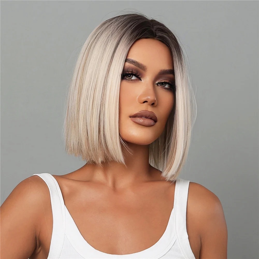 Peruca Bobo Short Blonde - Extensii de par București