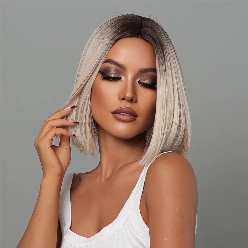 Peruca Bobo Short Blonde - Extensii de par București