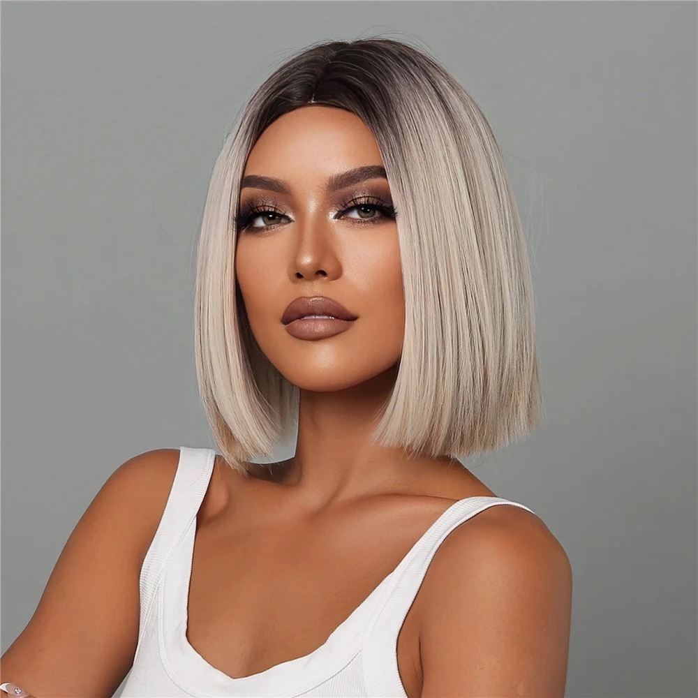 Peruca Bobo Short Blonde - Extensii de par București