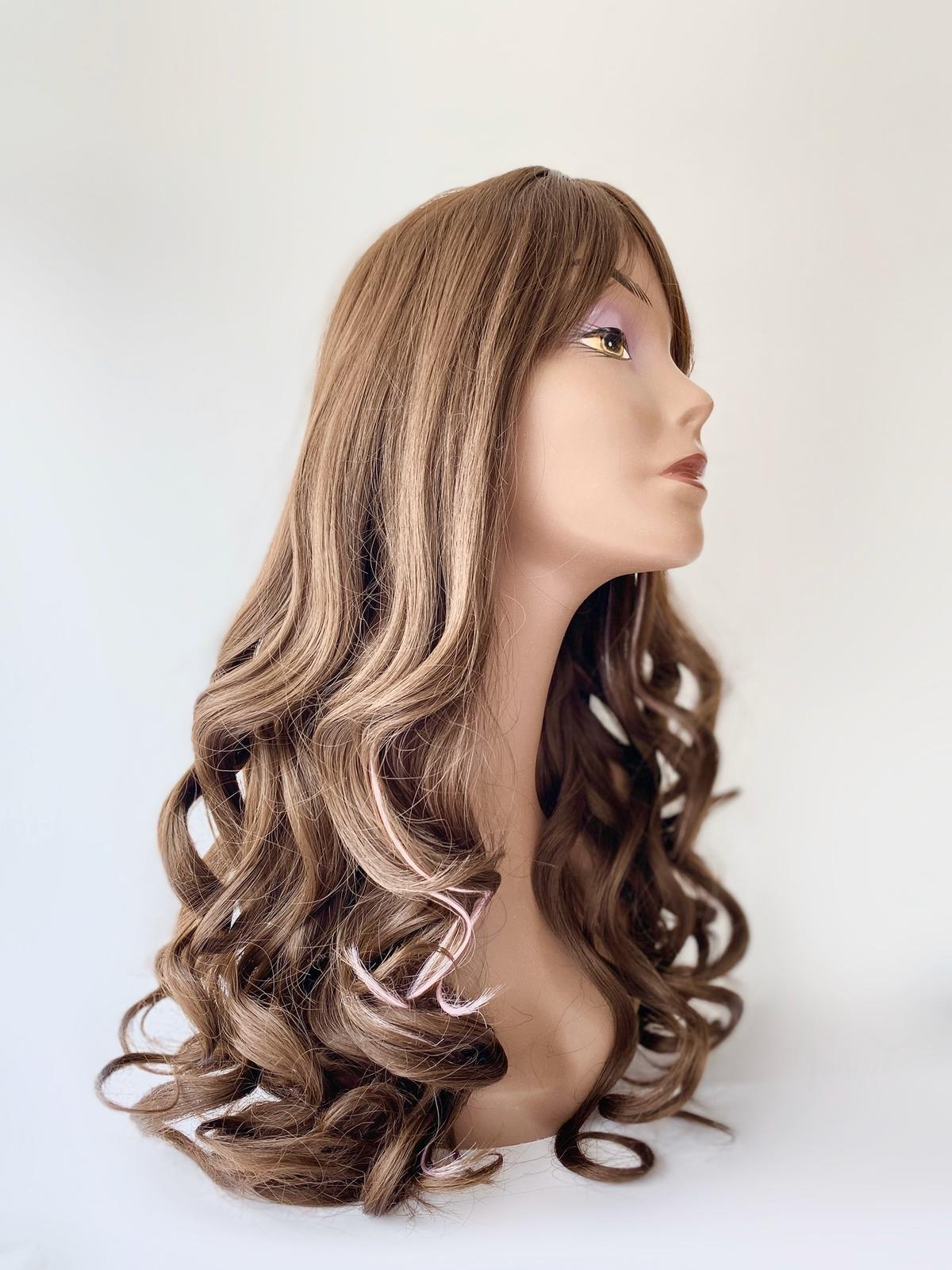 Peruca Long Curly Brown - Extensii de par București