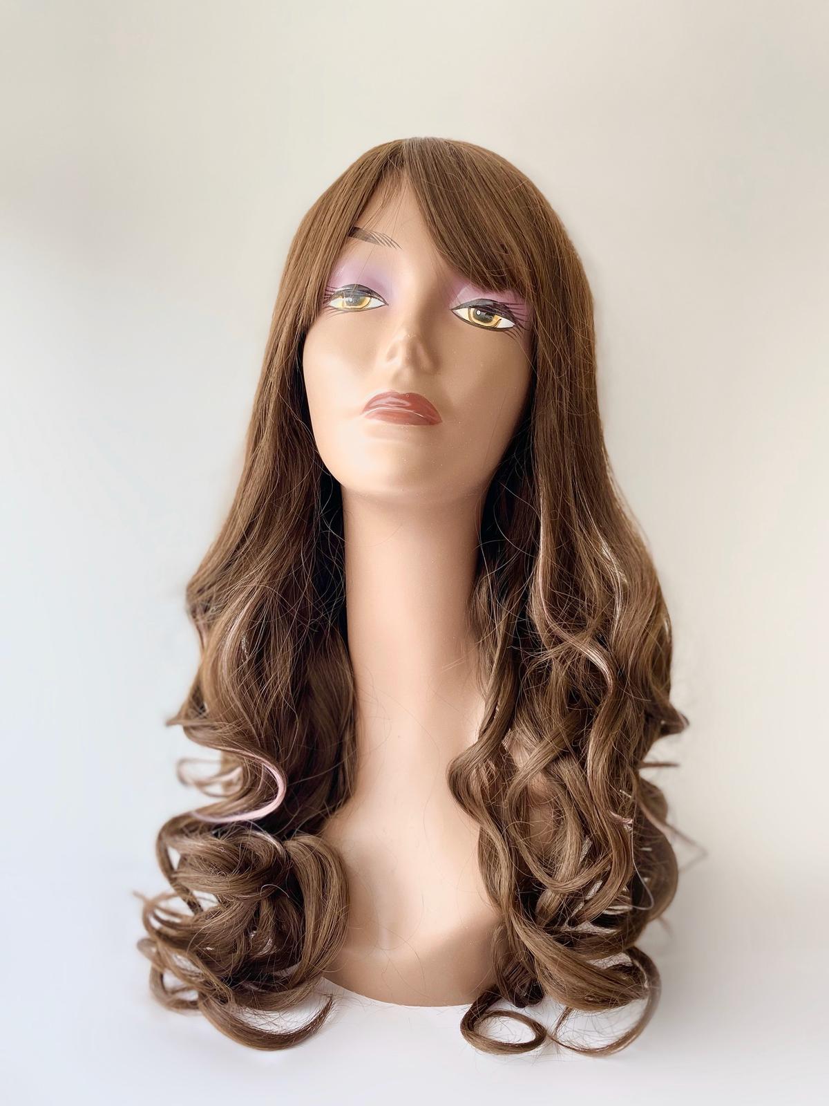 Peruca Long Curly Brown - Extensii de par București