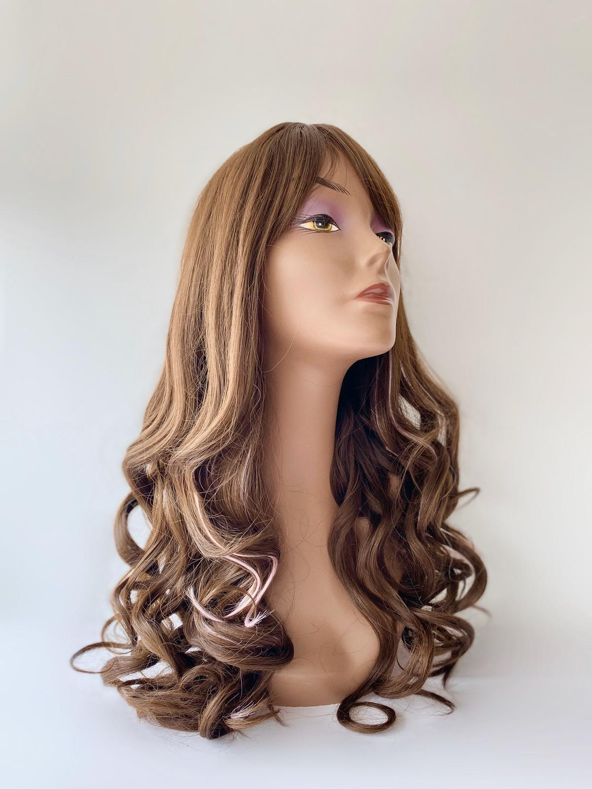 Peruca Long Curly Brown - Extensii de par București