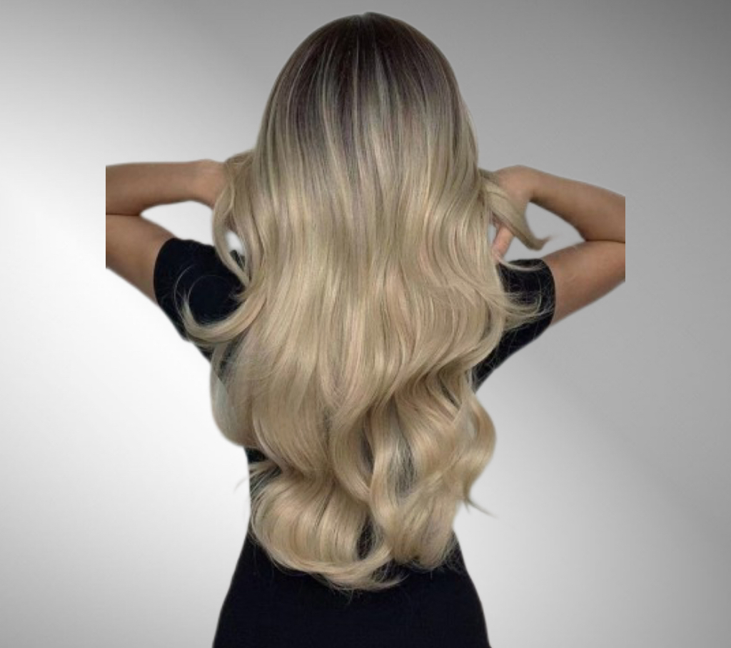 Peruca Ombre Delicate Blonde - Extensii de par București