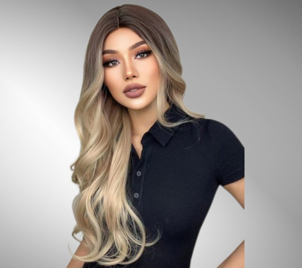 Peruca Ombre Delicate Blonde - Extensii de par București