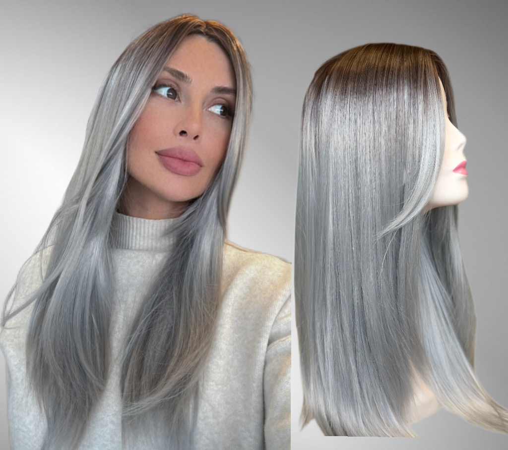 Peruca Baby Grey - Extensii de par București