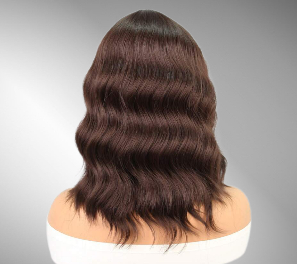 Peruca  Wavy Dark Brown - Extensii de par București