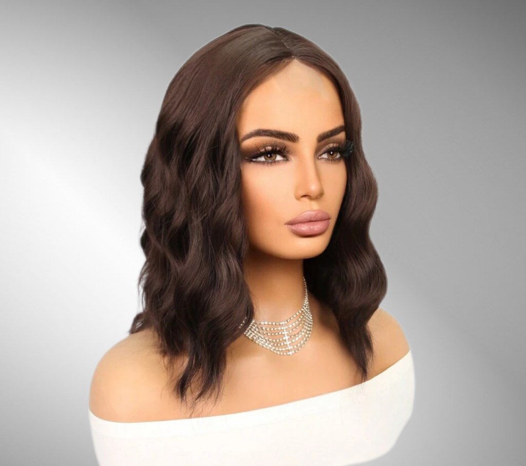Peruca  Wavy Dark Brown - Extensii de par București