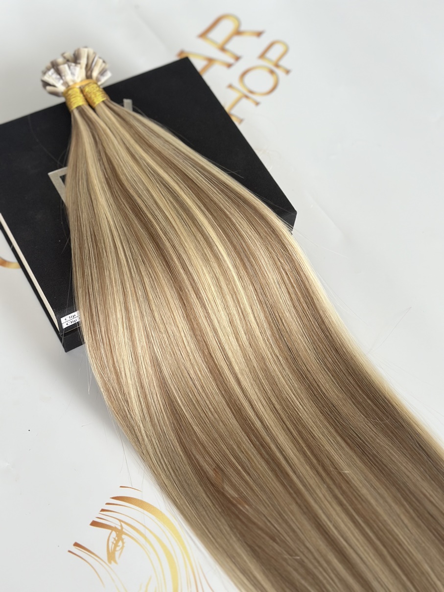 Extensii Cheratina Russian Hair Balayage #8/ #60 - Extensii de par București