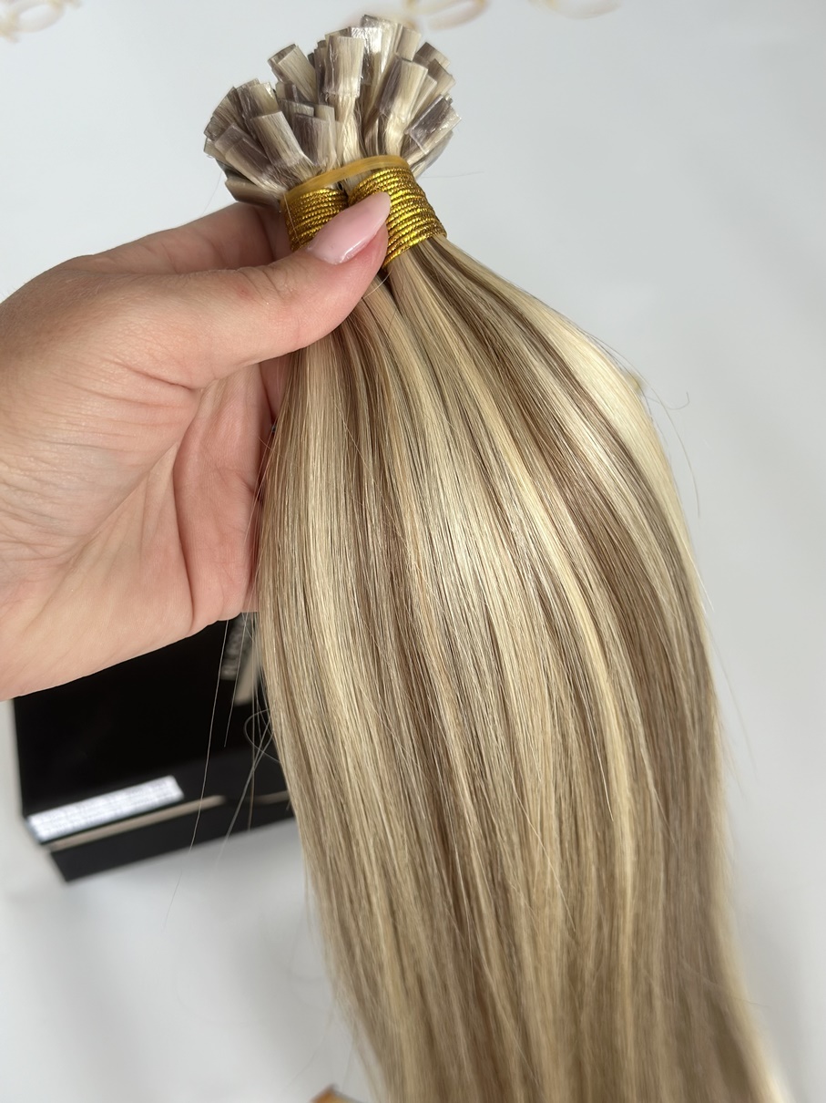 Extensii Cheratina Russian Hair Balayage #8/ #60 - Extensii de par București