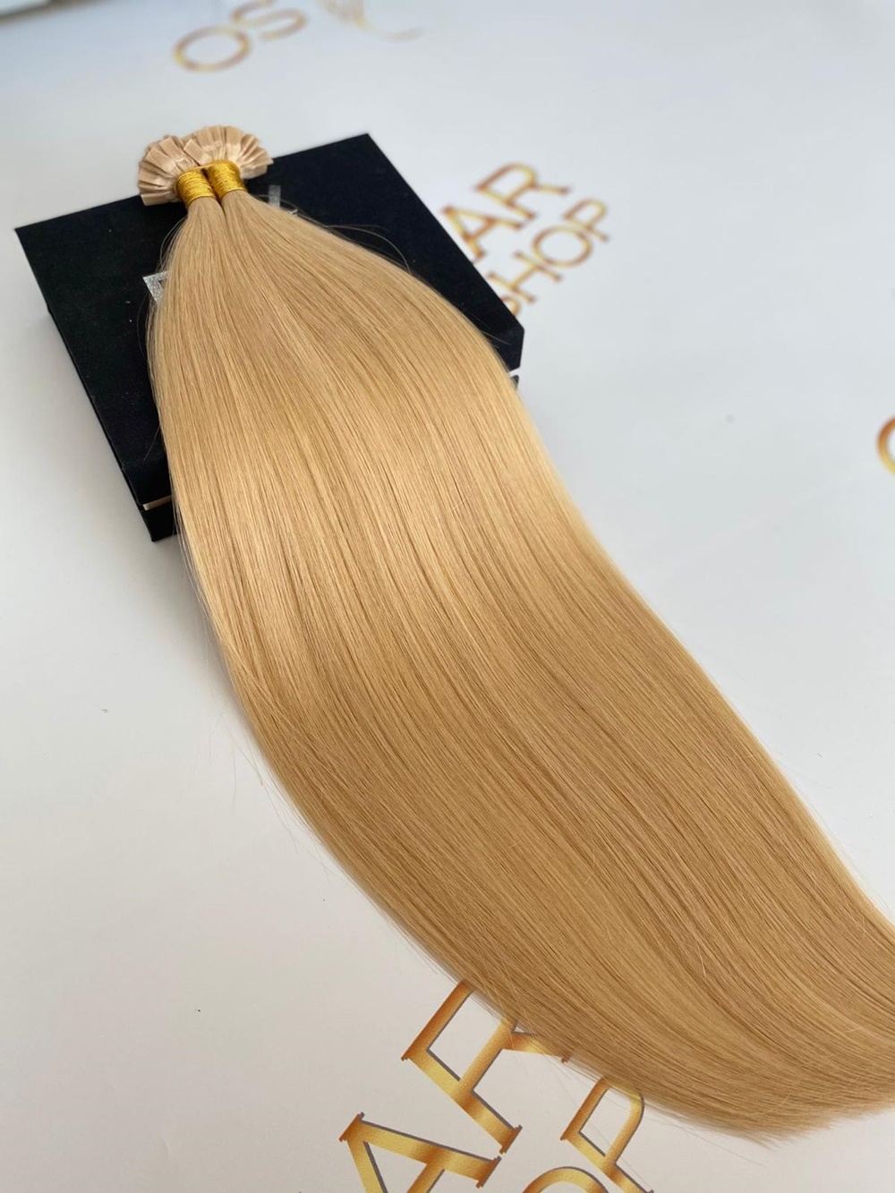 Extensii Cheratina Russian Hair #27 Blond Auriu - Extensii de par București