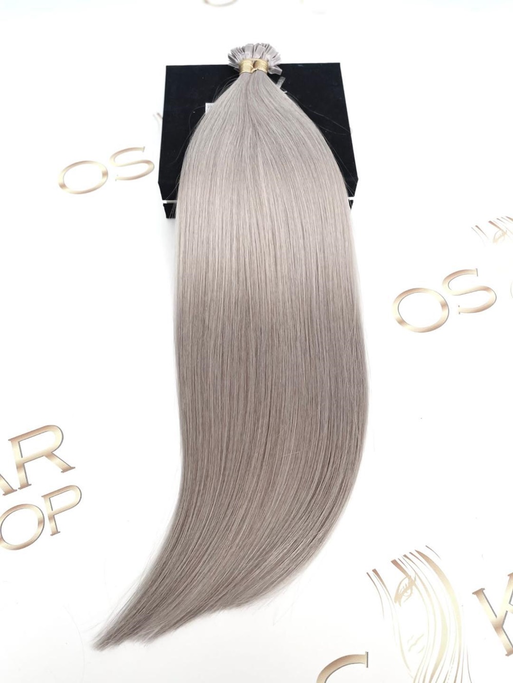 Extensii Cheratina Russian Hair Light Grey - Extensii de par București