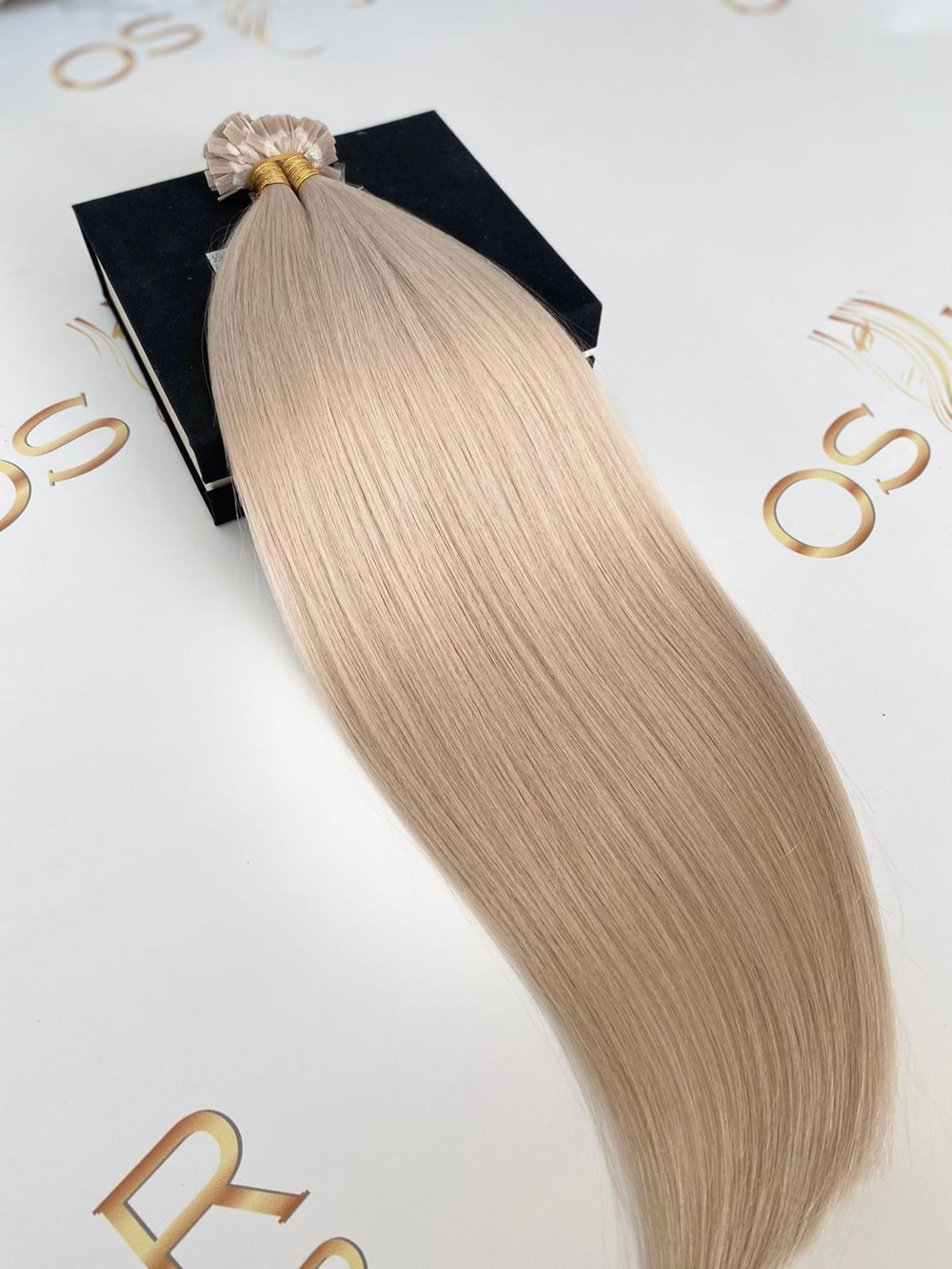 Extensii Cheratina Russian Hair #60A Blond Perlat - Extensii de par București