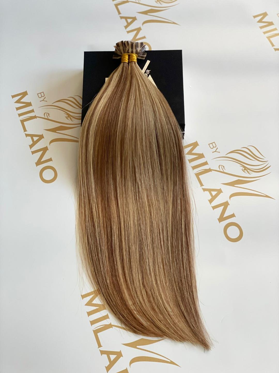 Extensii Cheratina Russian Hair Balayage #4/#24 - Extensii de par București