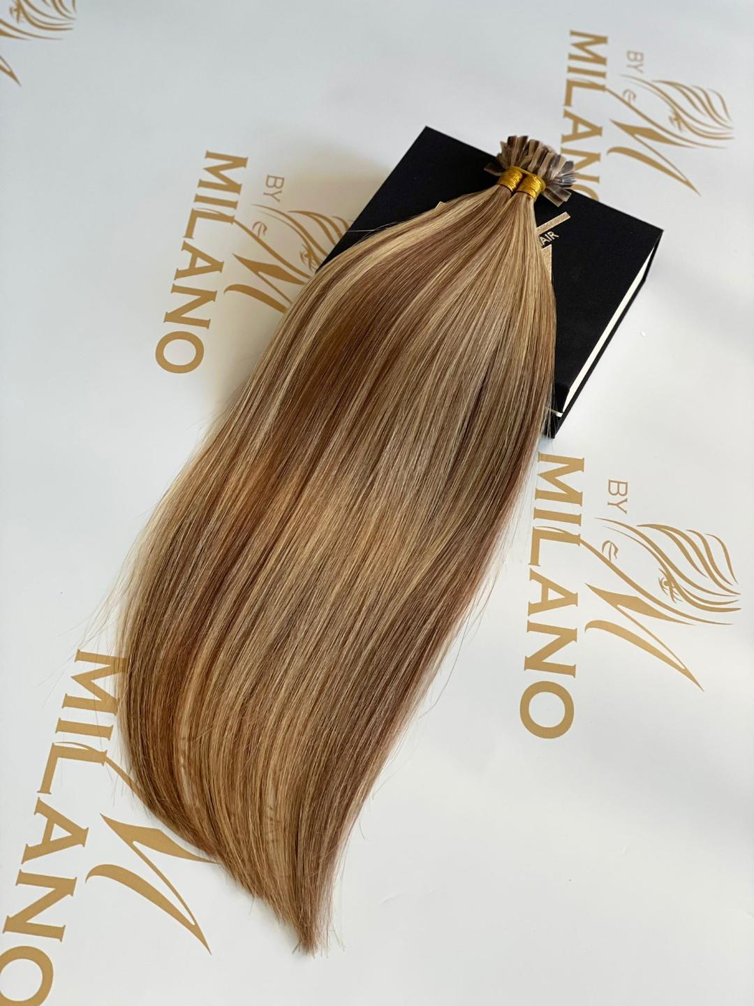 Extensii Cheratina Russian Hair Balayage #4/#24 - Extensii de par București