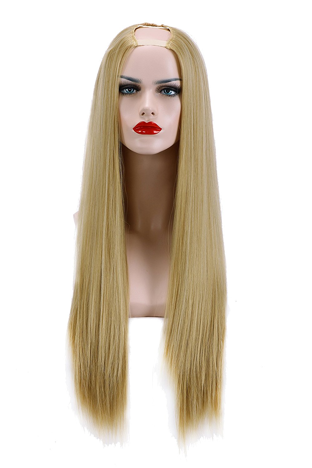 Semiperuca Par Natural U Part Blond Miere Drept - Extensii de par București