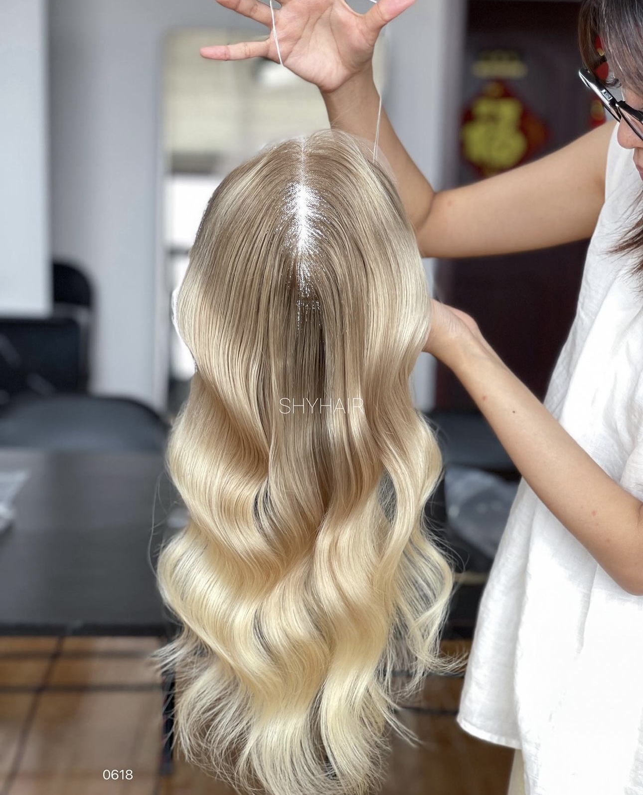 Peruca Partiala Super Volum Balayage #9/ #613 - Extensii de par București