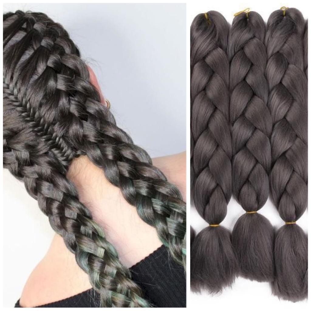 Extensii Pentru Impletituri Grey Intense - Extensii de par București
