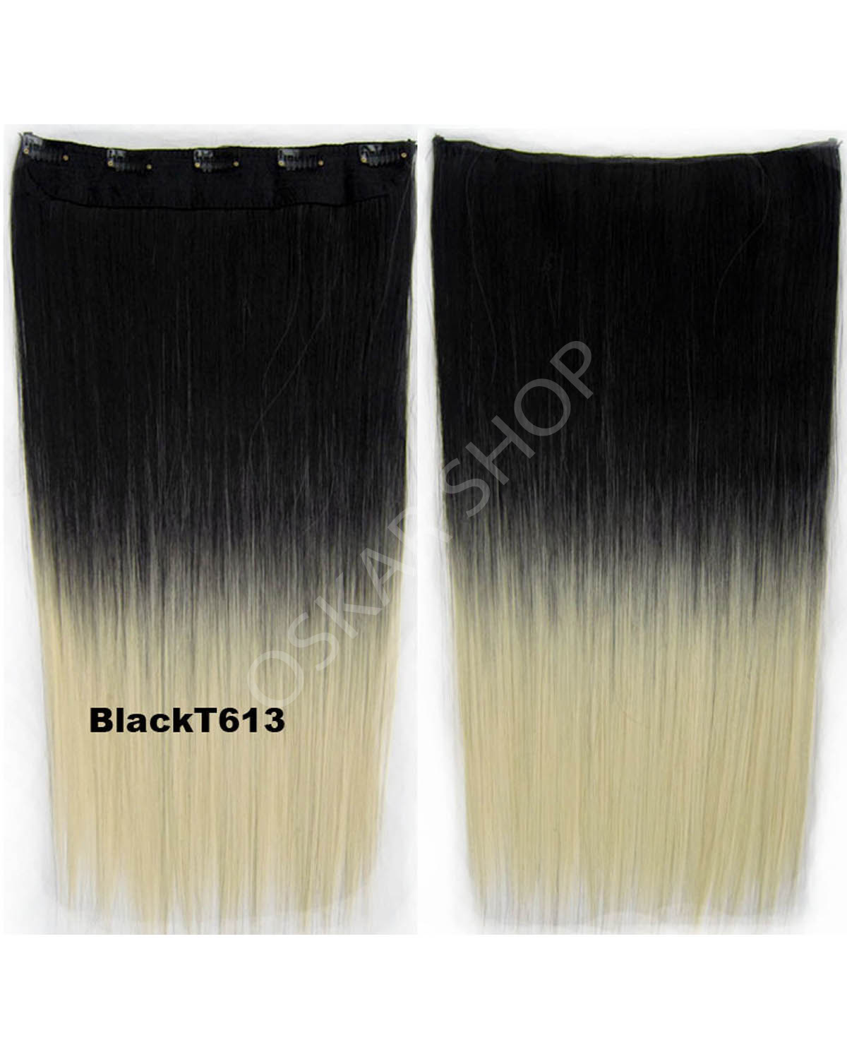 Trese Clip-On Drepte Sintetic #1 613 - Extensii de par București