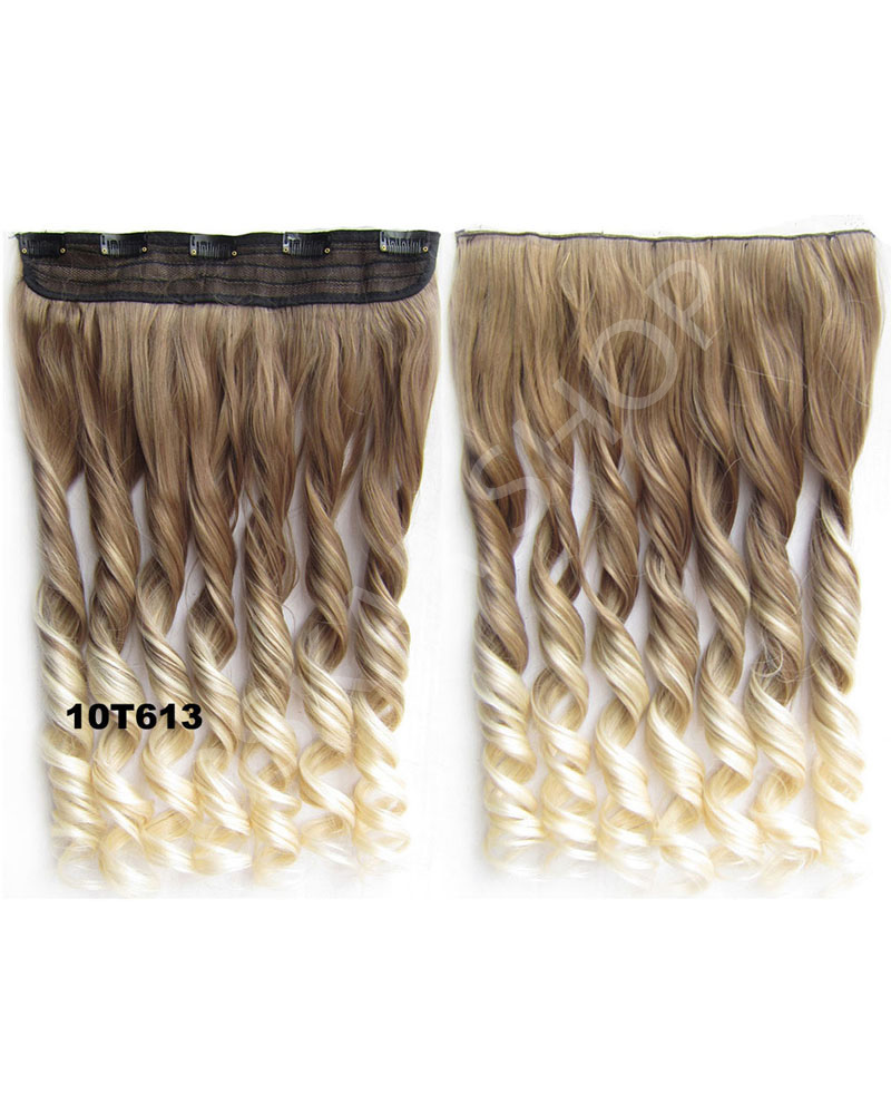 Trese Clip-On Ondulate Sintetic Ombre #10 613 - Extensii de par București