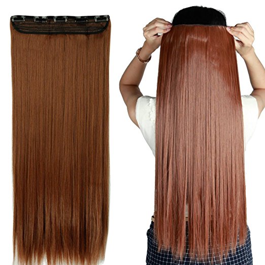 Trese Clip-On Drepte Sintetic 30# - Extensii de par București