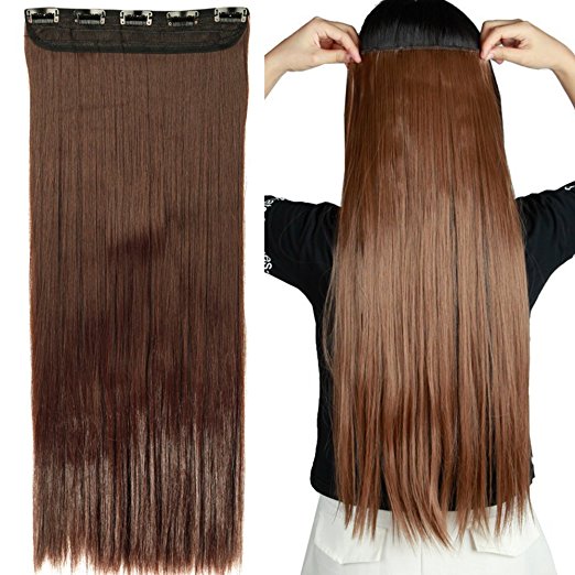 Trese Clip-On Drepte Sintetic 5# - Extensii de par București