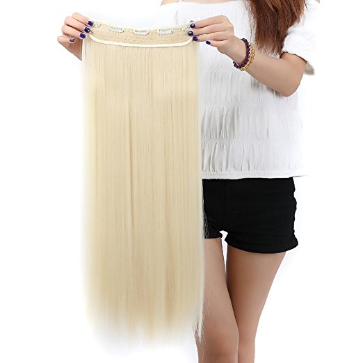 Trese Clip-On Drepte Sintetic 60# - Extensii de par București