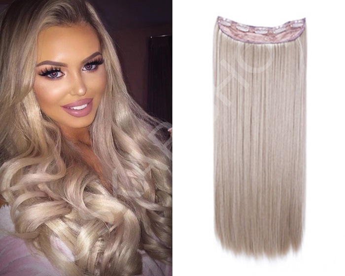 Coada de Par cu Dubla Intrebuintare Light Grey - Extensii de par București Coada de Par cu Dubla Intrebuintare Light Grey - Extensii de par București