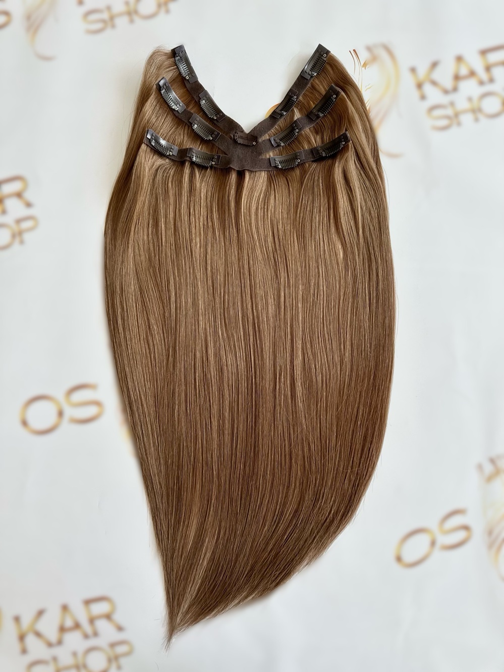 Tresa Eva Hair (6D) Blond Inchis  #8 - Extensii de par București