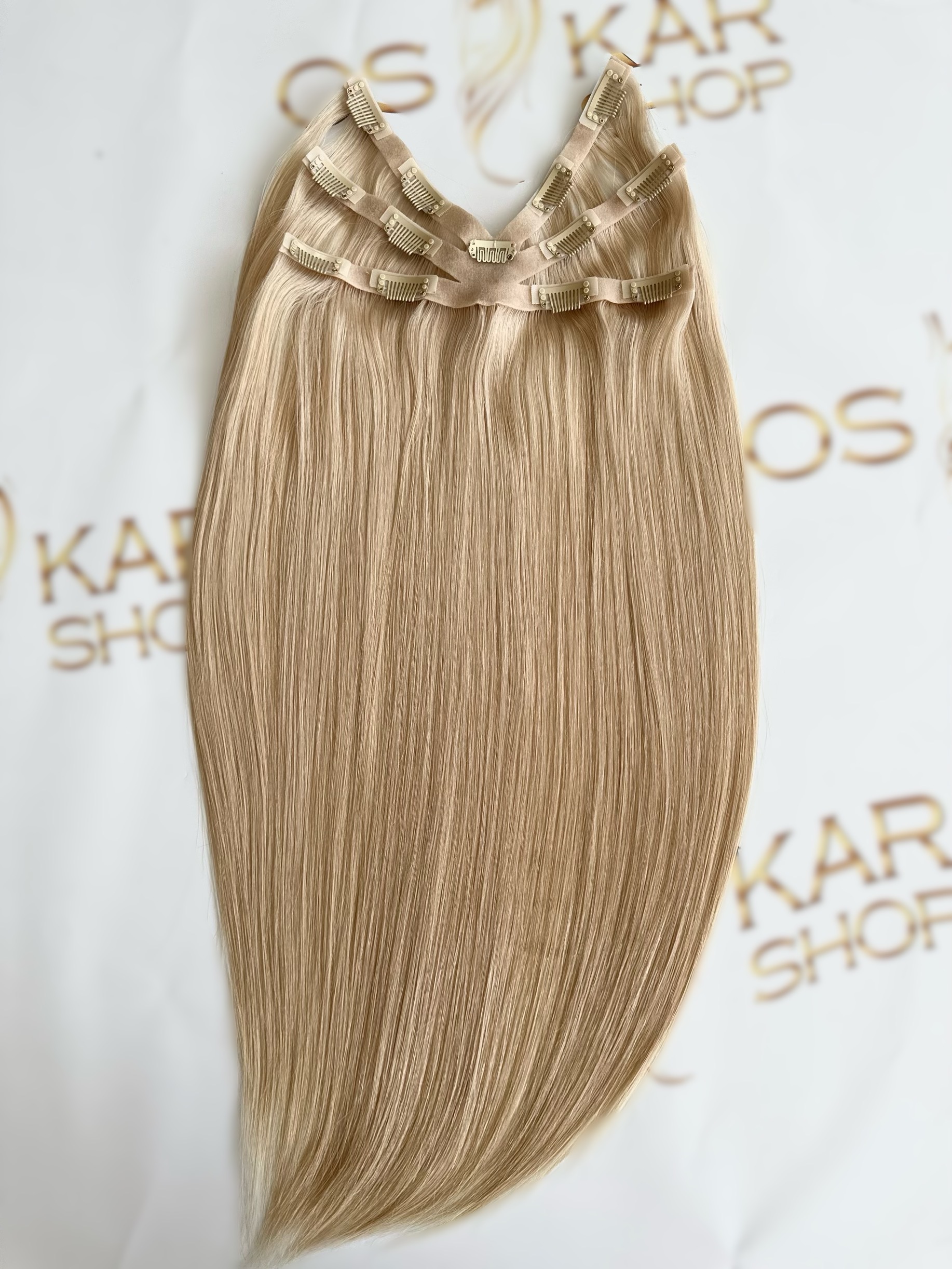 Tresa Eva Hair (6D) Blond Bej #20 - Extensii de par București
