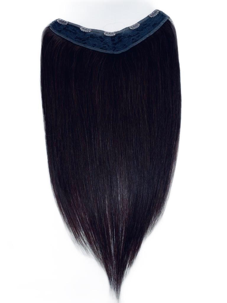 Tresa de par V-SHAPE Negru  #1 Luxe - Extensii de par București