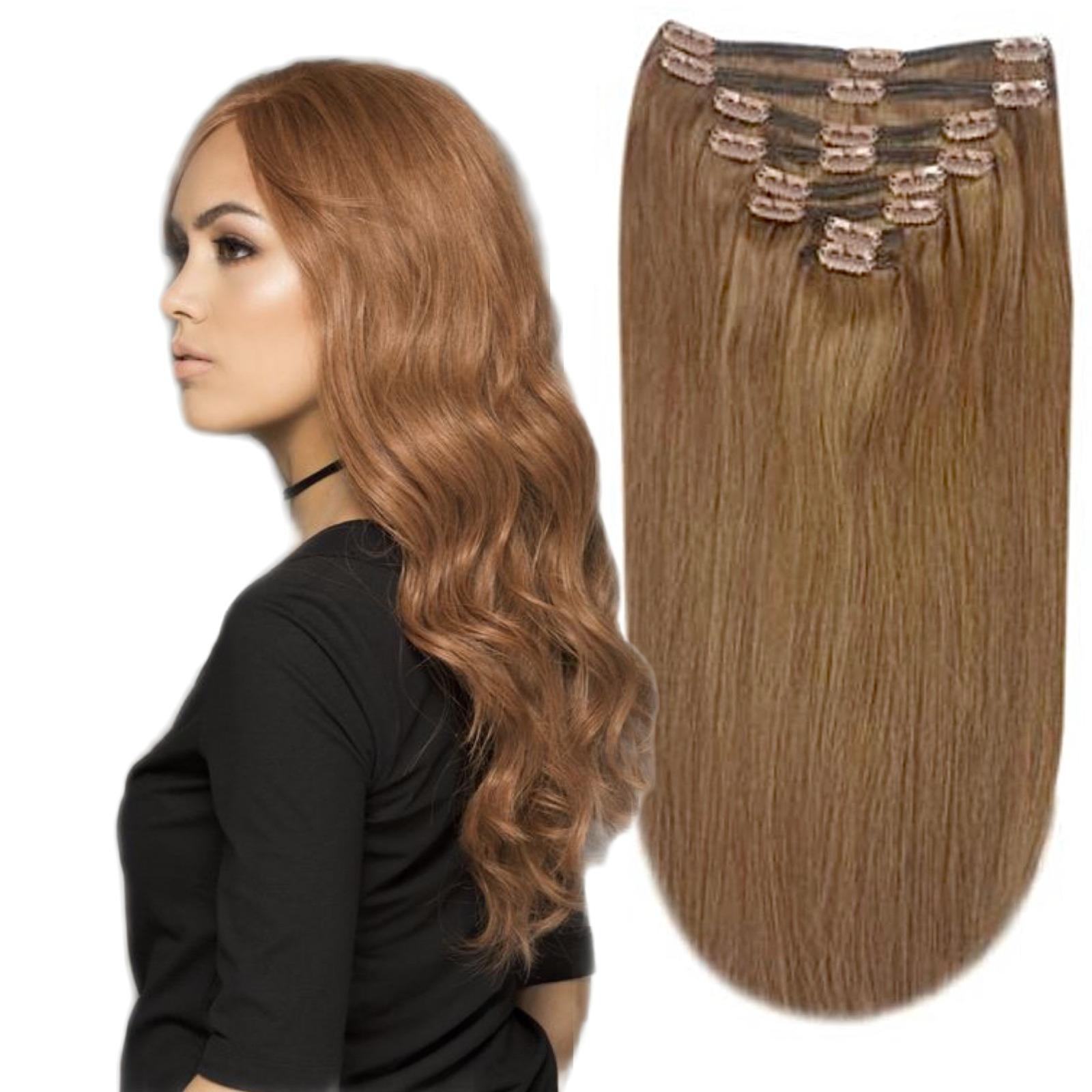 Clip-on Russian Saten Aramiu Deschis #7 - Extensii de par București Clip-on Russian Saten Aramiu Deschis #7 - Extensii de par București