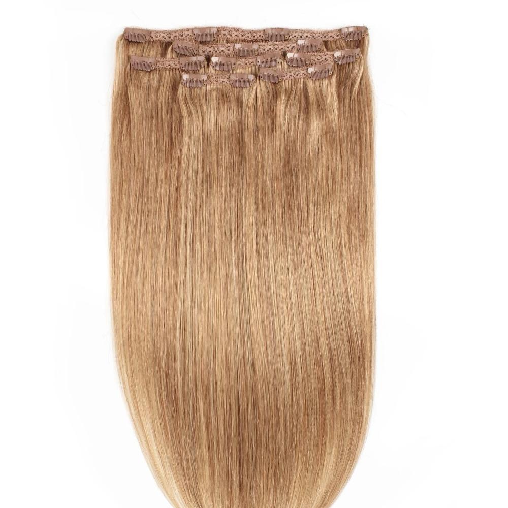 Clip-on Russian Blond Frappe #12 - Extensii de par București