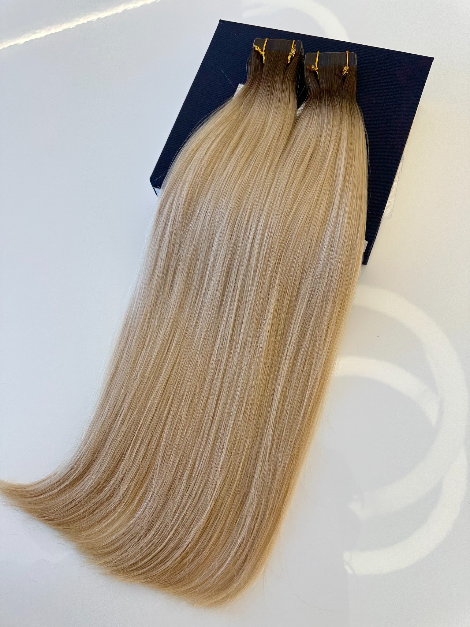Extensii Tape-in Russian Hair DOUBLE TAPE Ombre #4/#20