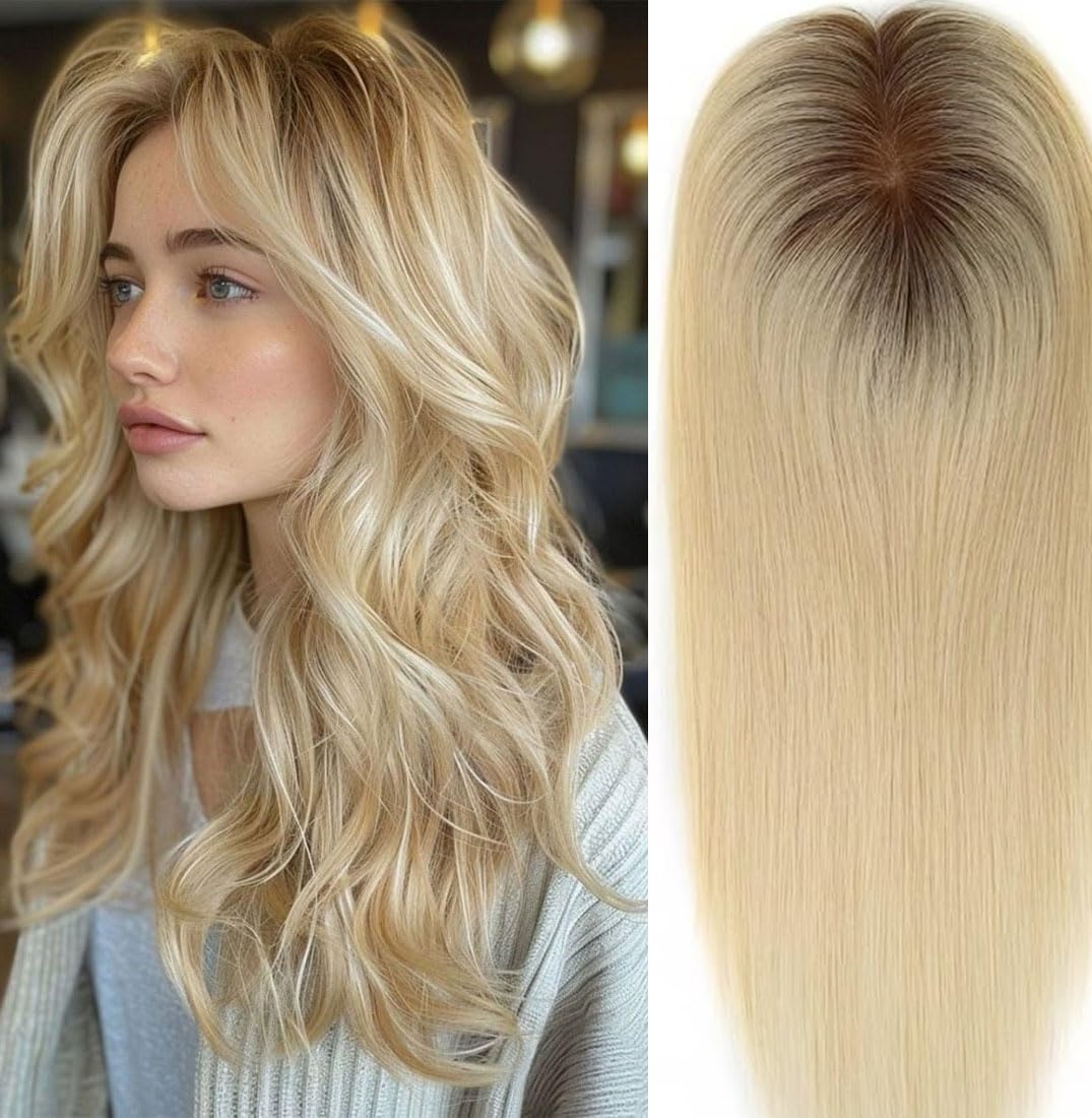 Top Lace Ombre Saten Natural/ Blond Platinat