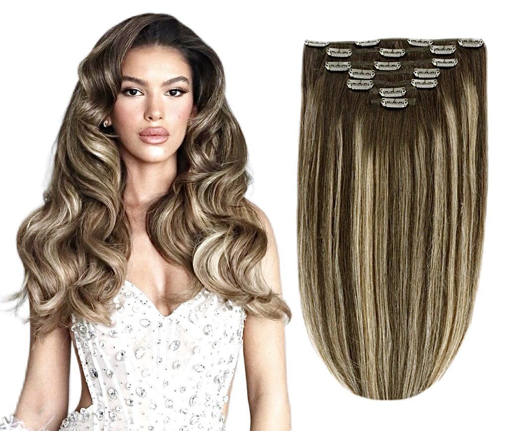 Set Easy Clip-On Balayage Suvitat #4 #613