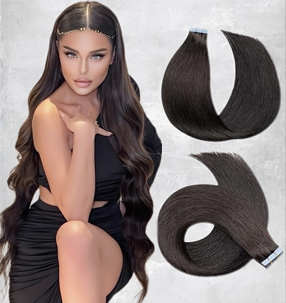 Extensii Tape In White Platinum #3J