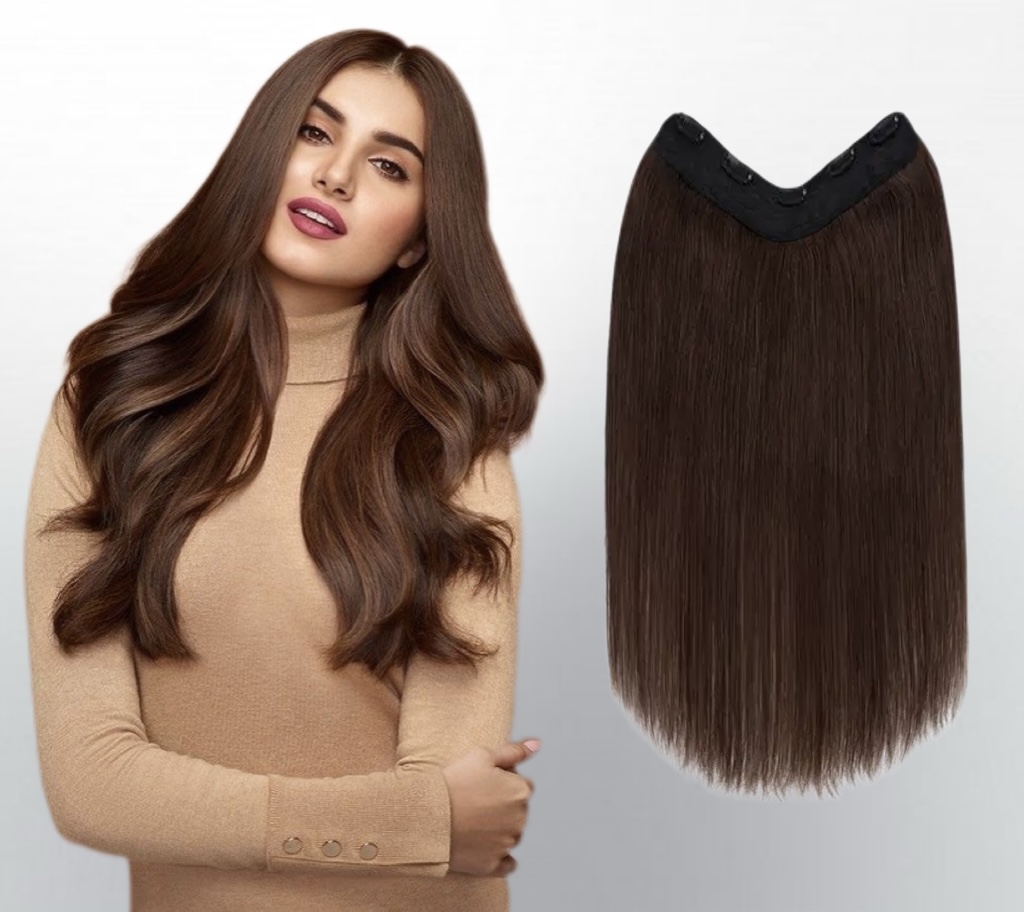 Trese de Par Natural V-Shape Luxe #5