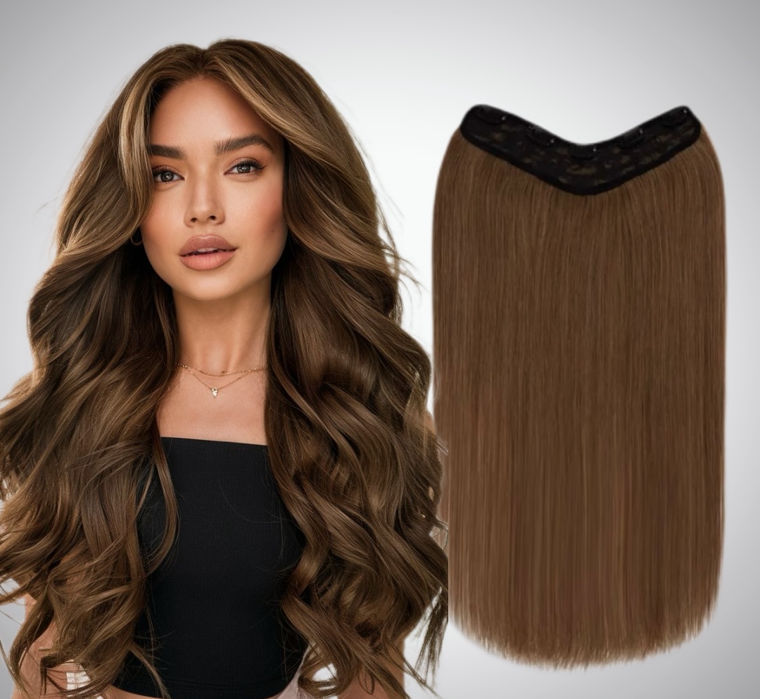 Trese de Par Natural V-Shape Luxe #7L