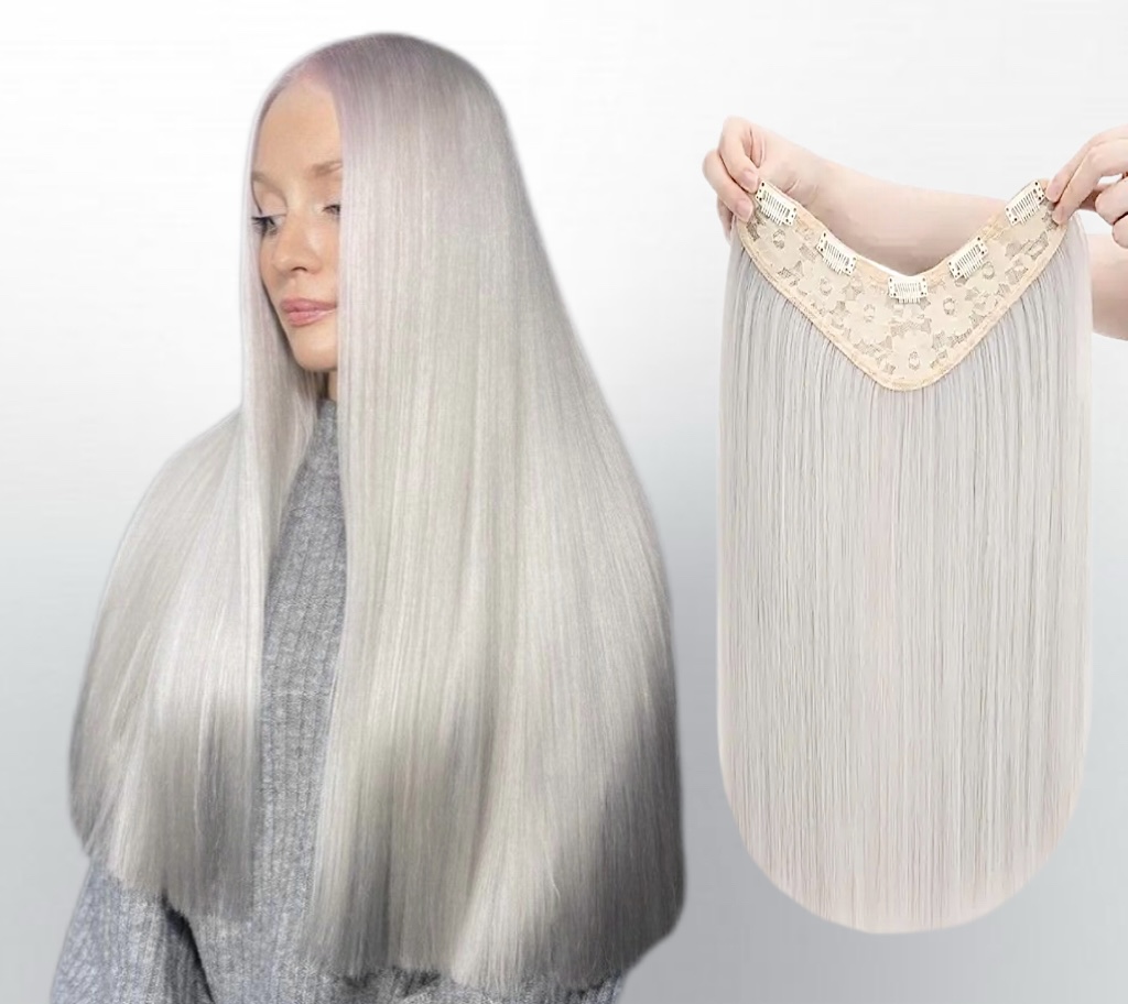 Trese de Par Natural V-Shape Luxe Light Grey