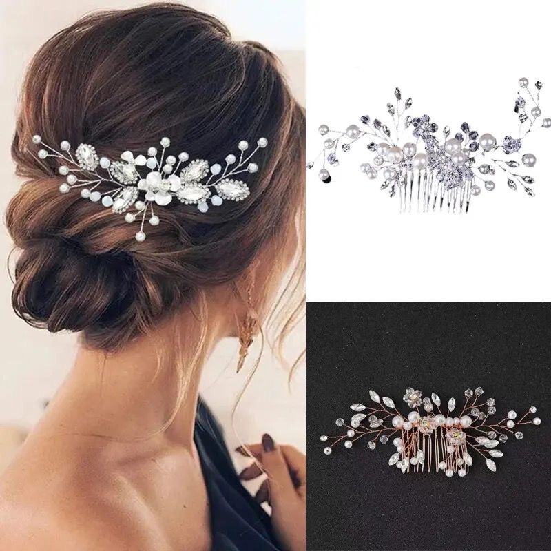 Accesoriu pentru par cu perle