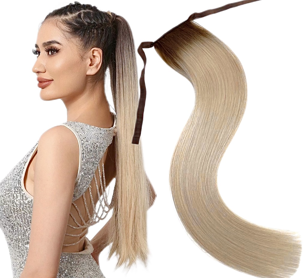 Coada de par Russian Hair Ombre #4/ #20