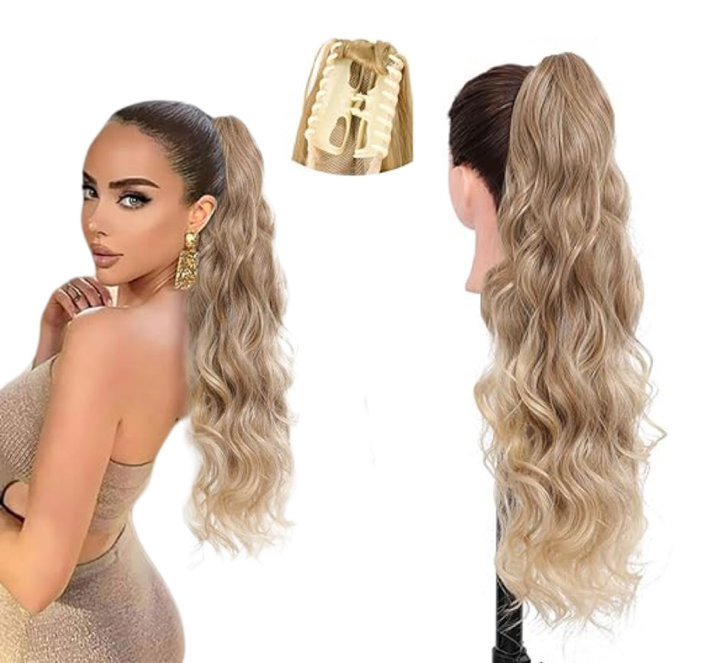 Coada Pe Cleste #18 Blond Bej Ondulat