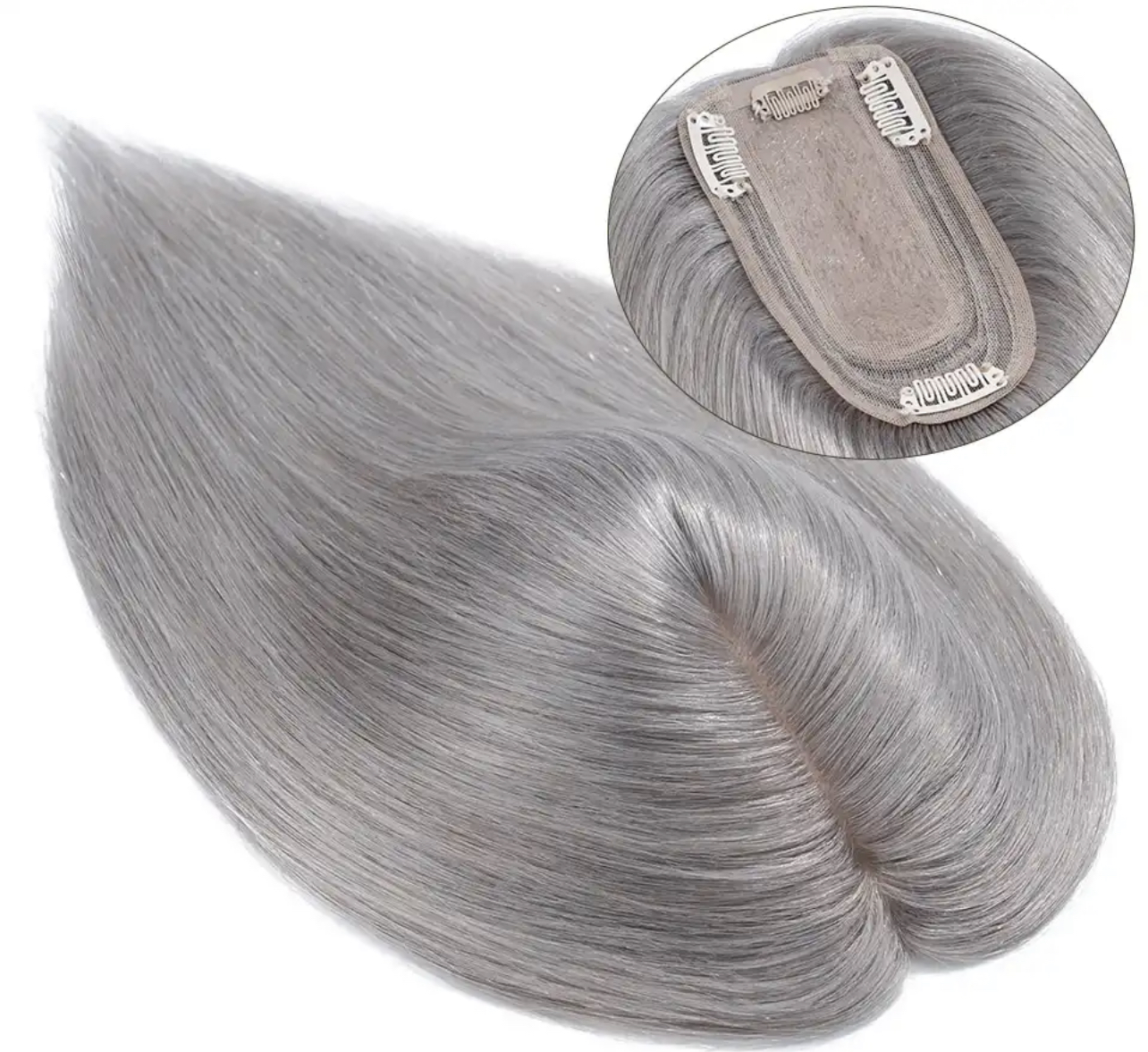 Peruca partiala Grey
