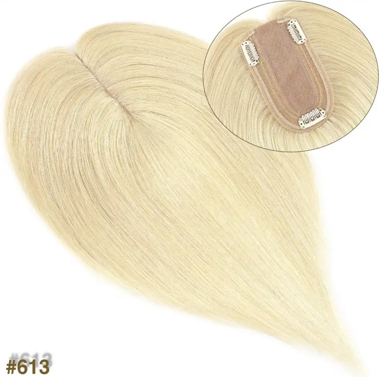 Peruca partiala Blond Deschis
