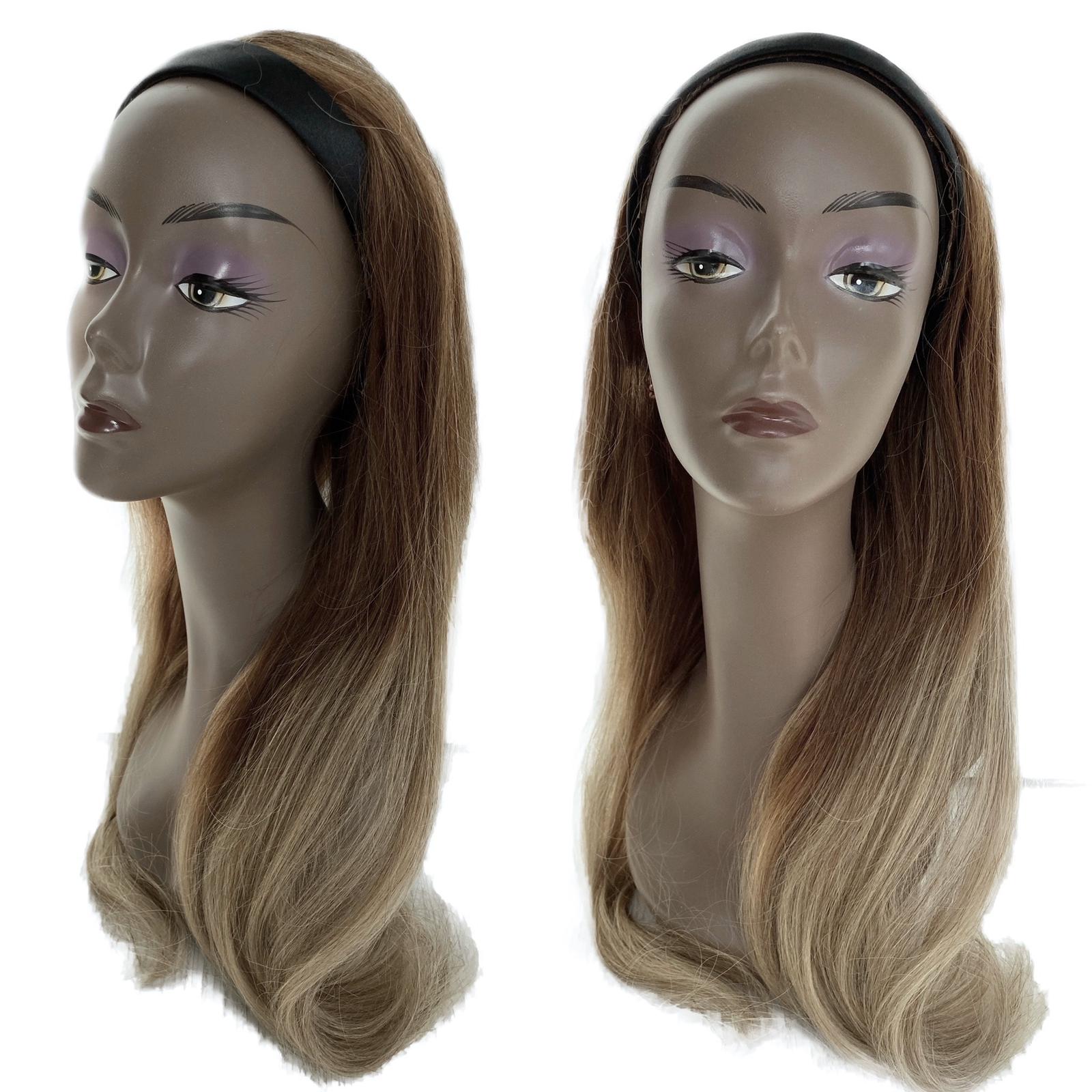 Mese de Volum cu Cordeluta Luxe Ombre Saten Natural / Blond Nisipiu