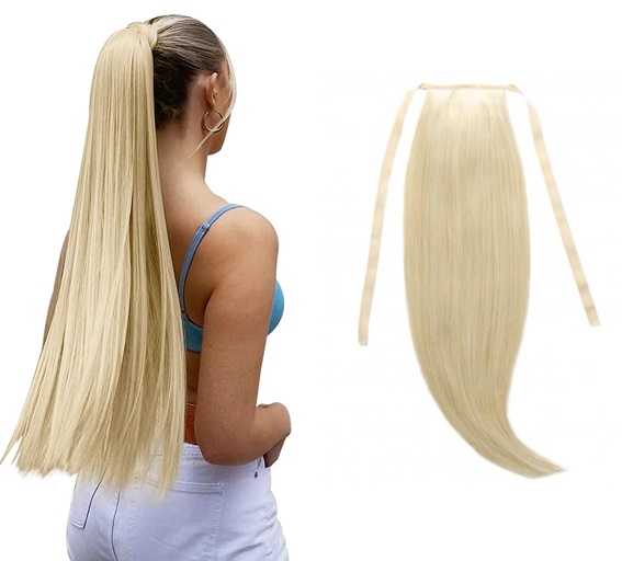 Coada de par Russian Hair  #60 Blond Deschis
